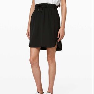Lululemon On The Fly Skirt *Woven Black W8A87S